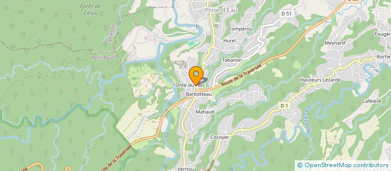 localisation de l'entreprise AGL CYBER ASSURANCE  PETIT-BOURG