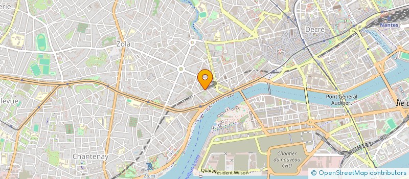 localisation de l'entreprise AGL DEVELOPPEMENT à NANTES
