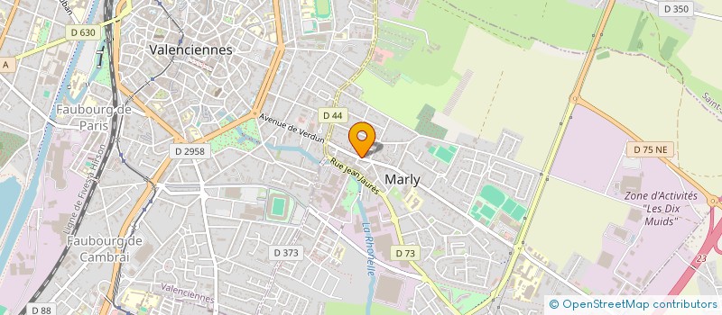localisation de l'entreprise AGL FERMETURES à MARLY