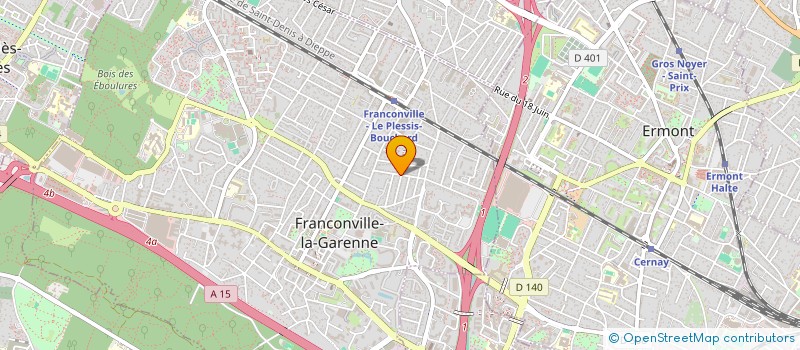 localisation de l'entreprise AGL FRANCONVILLE à LE PLESSIS-BOUCHARD