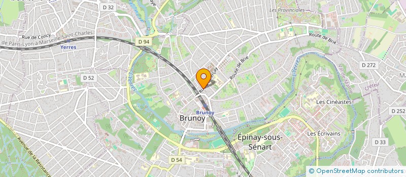 localisation de l'entreprise AGL IMMO INVEST  BRUNOY