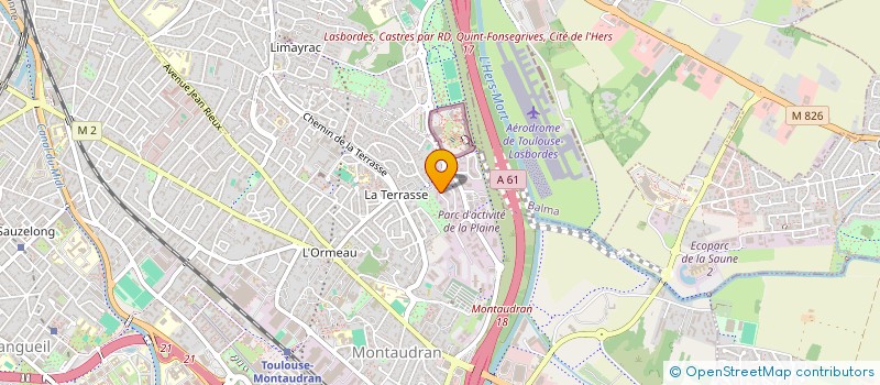 localisation de l'entreprise AGL INFORMATIQUE SARL à TOULOUSE