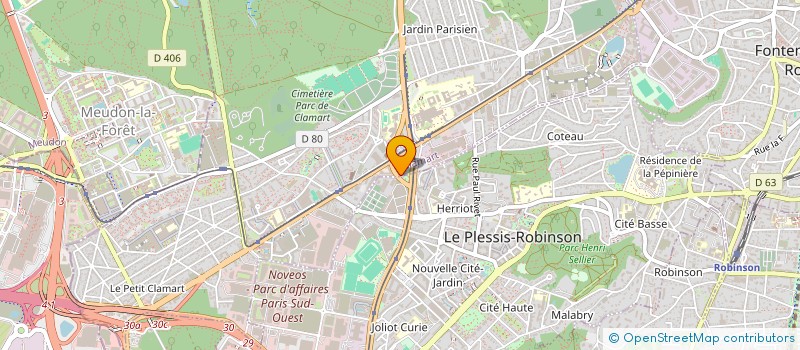 localisation de l'entreprise AGL RENARD DIFFUSION à CLAMART