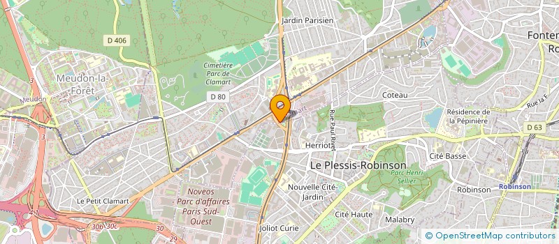 localisation de l'entreprise AGL RENARD DISTRIBUTION à CLAMART