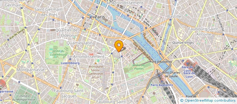 localisation de l'entreprise AGL.TOPALOFF  PARIS