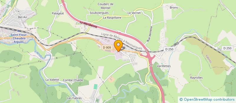 localisation de l'entreprise AGL1 à SAINT-GEORGES