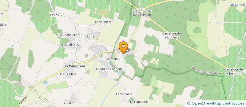 localisation de l'entreprise AGLAE  LES GARENNES SUR LOIRE