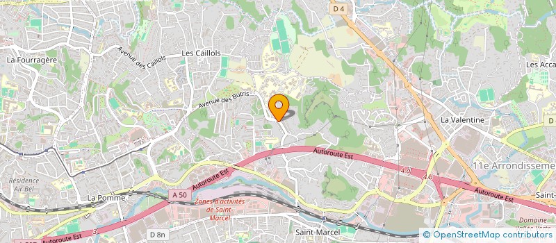 localisation de l'entreprise AGLAE à MARSEILLE