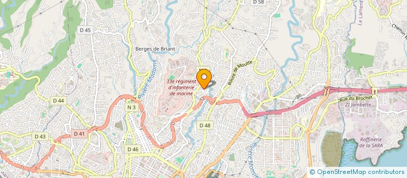 localisation de l'entreprise AGLAE INVEST  FORT-DE-FRANCE