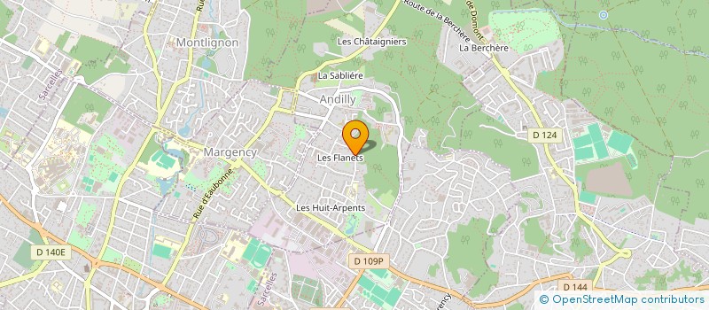 localisation de l'entreprise AGLAE PARTNERS  ANDILLY