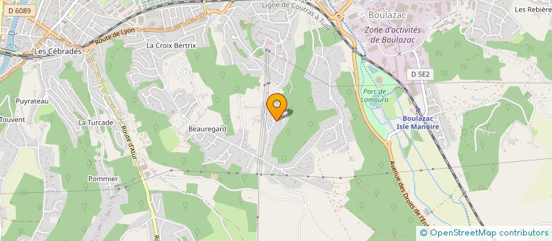 localisation de l'entreprise AGLAEA L'ELEGANT EVENEMENTIEL  BOULAZAC ISLE MANOIRE