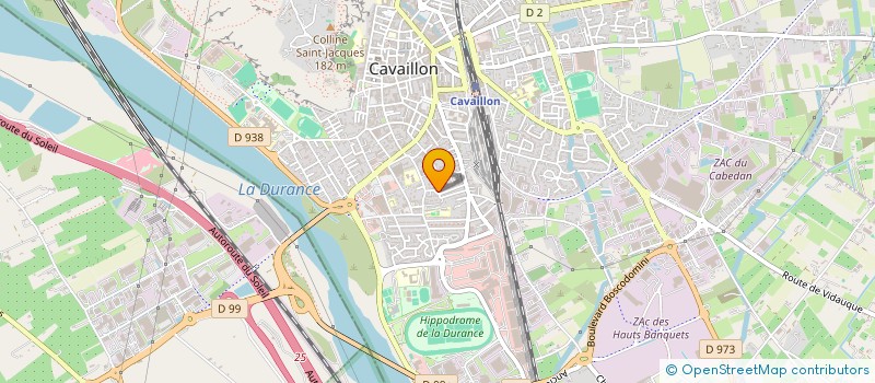 localisation de l'entreprise AGLANDAU  CAVAILLON