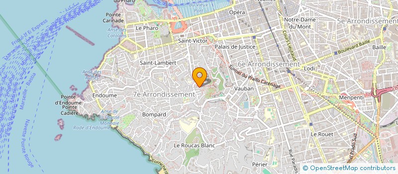 localisation de l'entreprise AGLAW  MARSEILLE