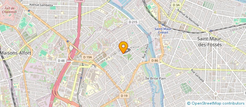 localisation de l'entreprise AGLENNC  CRETEIL