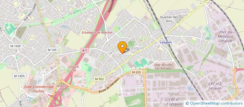 localisation de l'entreprise AGLIAU à LESQUIN