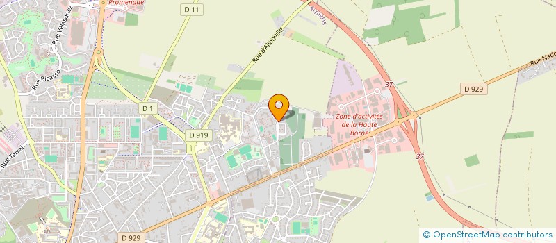 localisation de l'entreprise AGLO à AMIENS
