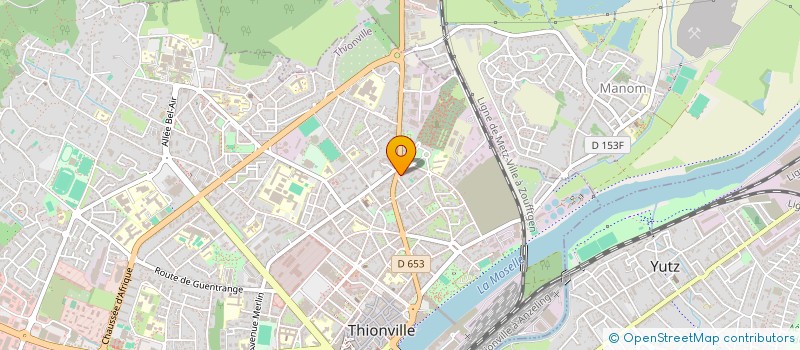 localisation de l'entreprise AGLO à THIONVILLE