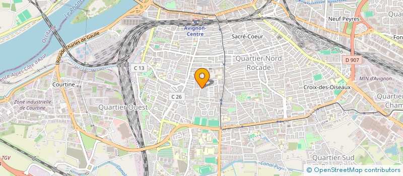 localisation de l'entreprise AGLOBAT à AVIGNON