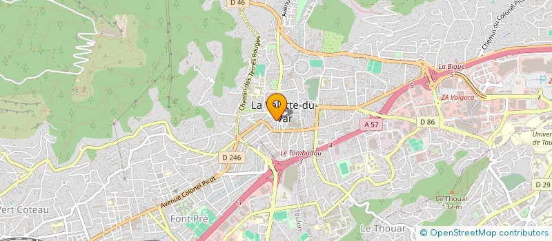localisation de l'entreprise AGLS à LA VALETTE-DU-VAR