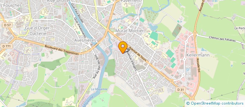 localisation de l'entreprise AGM à LAVAL