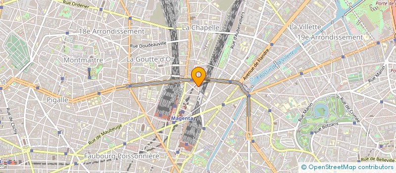 localisation de l'entreprise AGM  PARIS