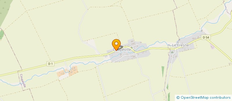 localisation de l'entreprise AGM  COUPEVILLE