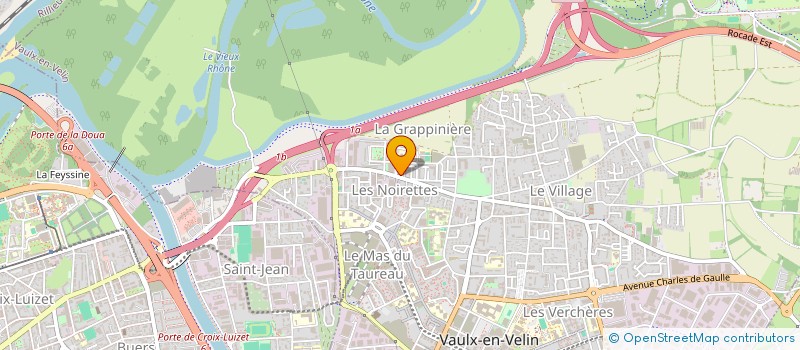 localisation de l'entreprise AGM  VAULX-EN-VELIN