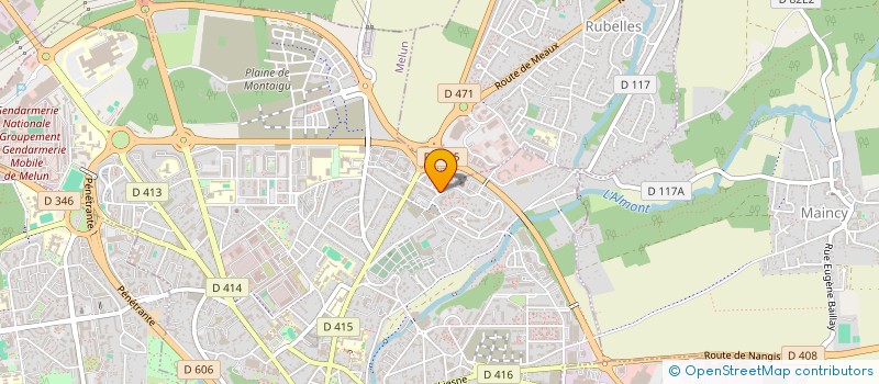 localisation de l'entreprise AGM-BAT à MELUN