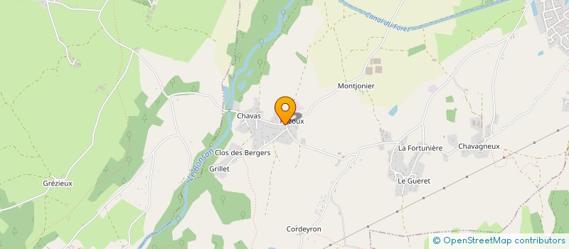 localisation de l'entreprise AGM FOOD TRUCK à SAINT-JUST-SAINT-RAMBERT