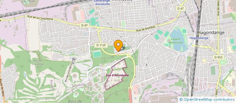 localisation de l'entreprise AGM IMMOBILIER  AMNEVILLE