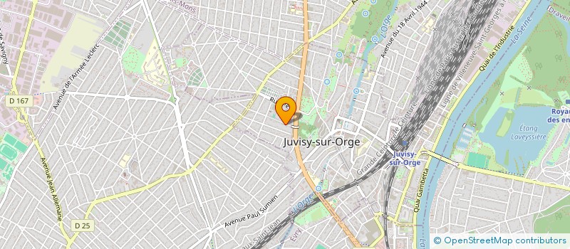 localisation de l'entreprise AGM INVESTISSEMENTS  JUVISY-SUR-ORGE