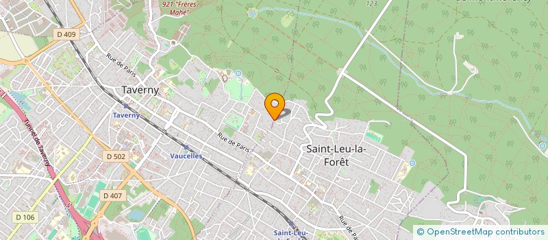 localisation de l'entreprise AGM PRO à ST LEU LA FORET