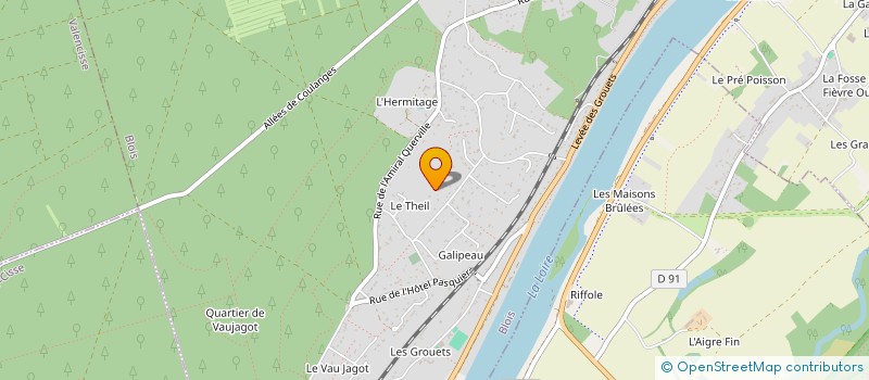 localisation de l'entreprise AGM SECURITY à BLOIS