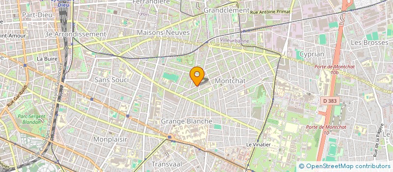 localisation de l'entreprise AGM SOLUTIONS  LYON