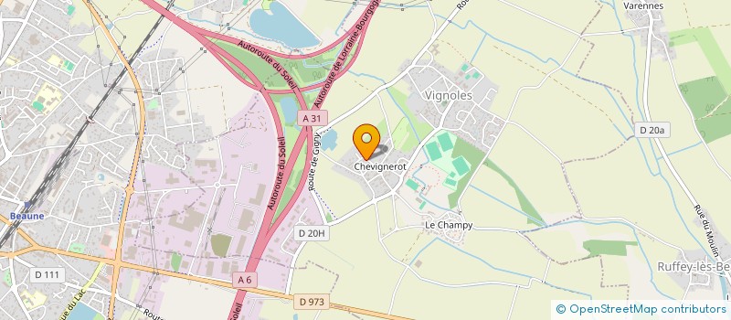 localisation de l'entreprise AGMA  VIGNOLES