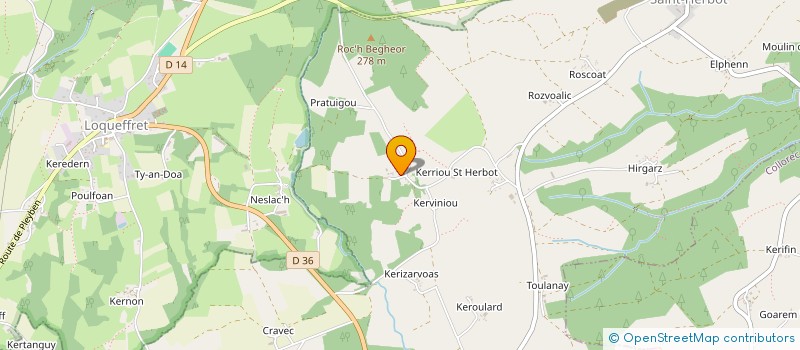 localisation de l'entreprise AGMA LAMANDA  PLONEVEZ-DU-FAOU