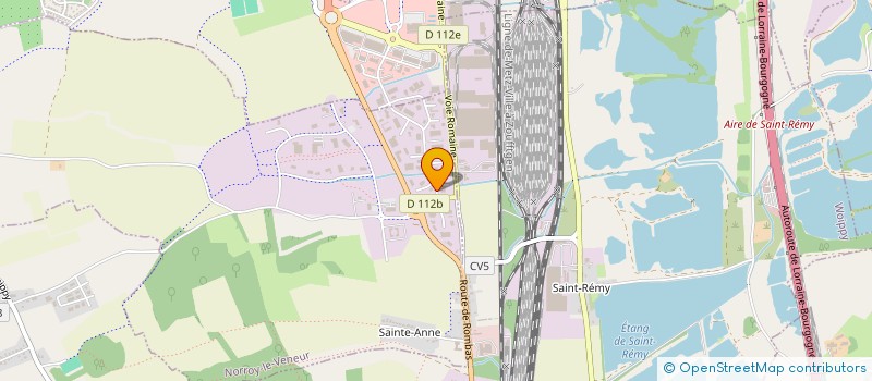 localisation de l'entreprise AGMAS  NORROY-LE-VENEUR