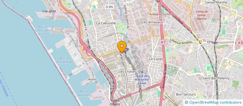 localisation de l'entreprise AGMATEM VANILLE à MARSEILLE