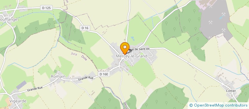 localisation de l'entreprise AGMC GEN MACONNERIE CHARPENTE COUVERTURE  FERRIERES-LES-BOIS