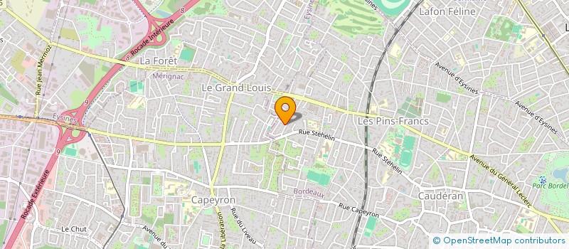 localisation de l'entreprise AGMD  BORDEAUX