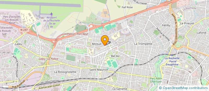 localisation de l'entreprise AGME  LA ROCHELLE