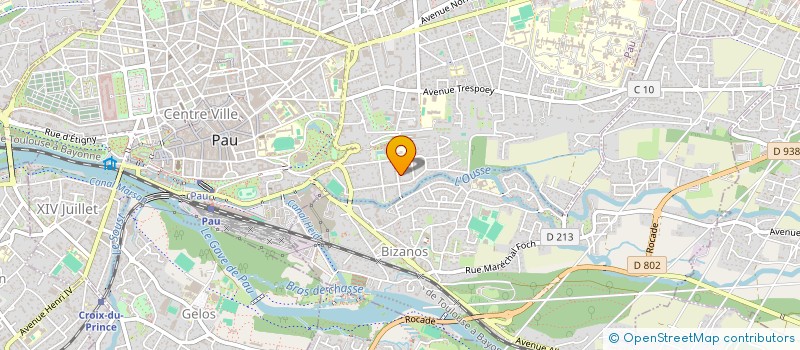 localisation de l'entreprise AGMEN CONSULTING à PAU