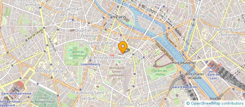 localisation de l'entreprise AGMER ASS GEST MOYEN ETUD RECH à PARIS