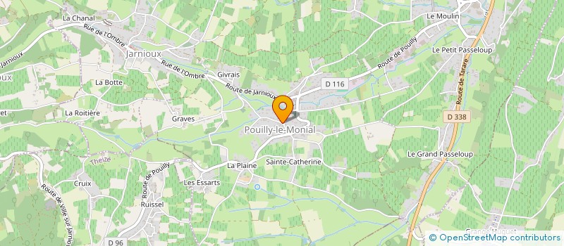localisation de l'entreprise AGML à PORTE-DES-PIERRES-DOREES