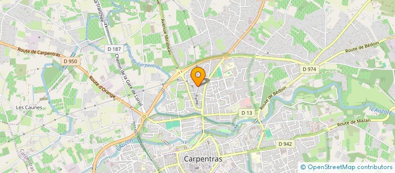 localisation de l'entreprise AGMR CONSEIL à CARPENTRAS