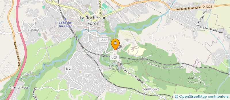 localisation de l'entreprise AGMR MED  LA ROCHE SUR FORON