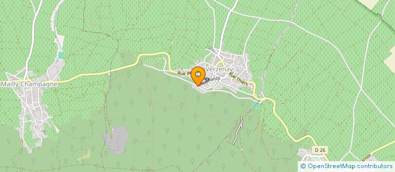 localisation de l'entreprise AGMT  VERZENAY
