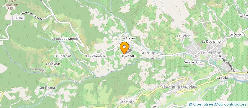 localisation de l'entreprise AGMT à LE PERREON