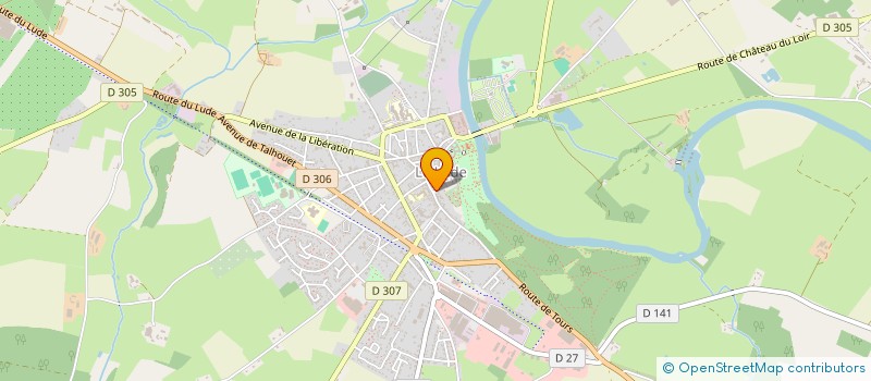 localisation de l'entreprise AGMV à LE LUDE