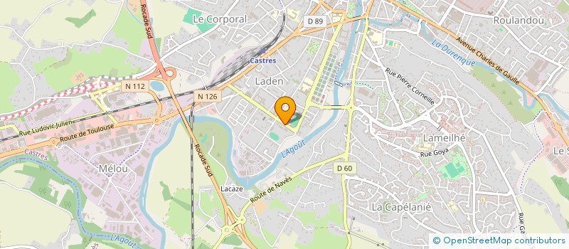 localisation de l'entreprise AGN AVOCATS TARN  CASTRES